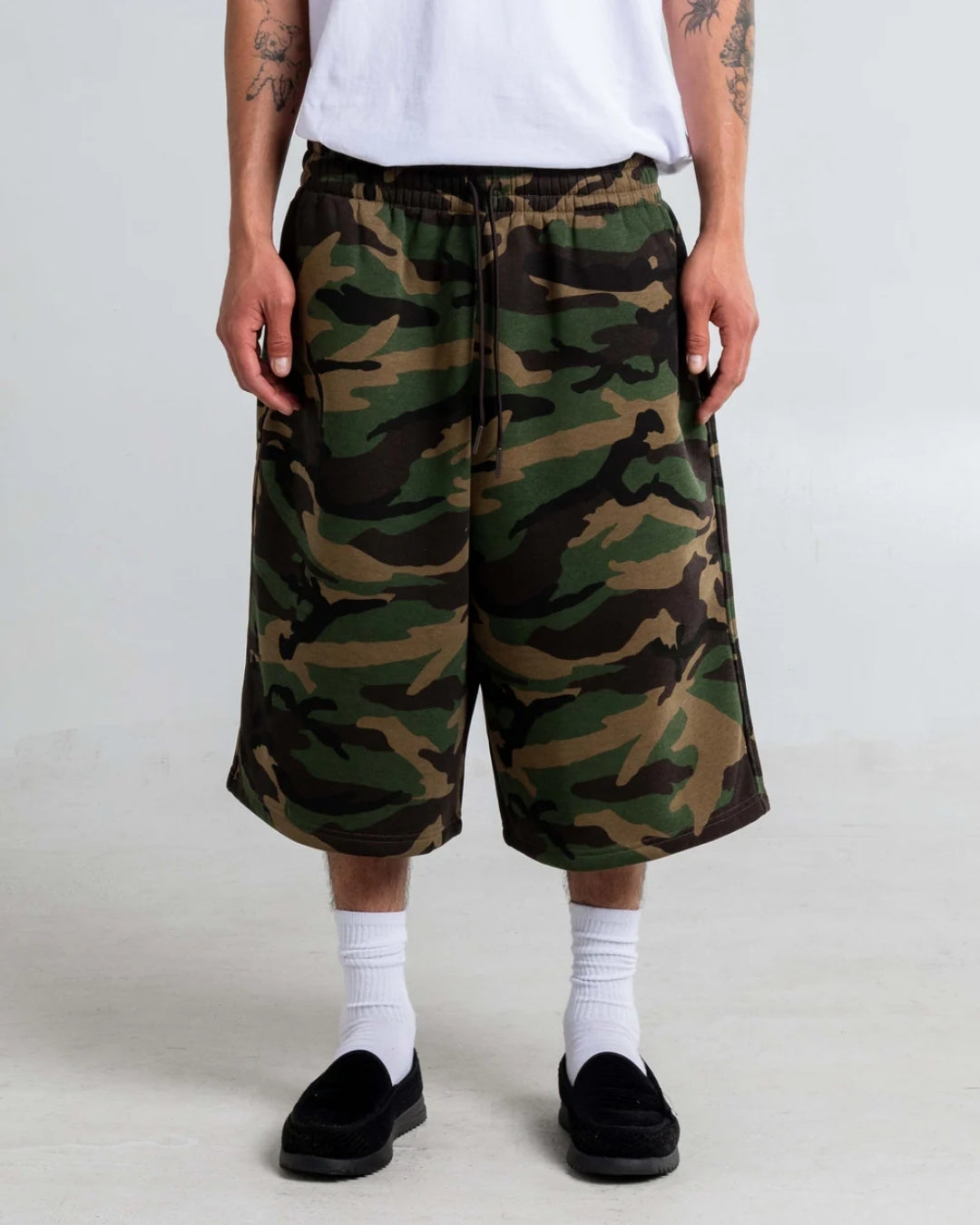 Shakawear Baggy Long Fleece Shorts