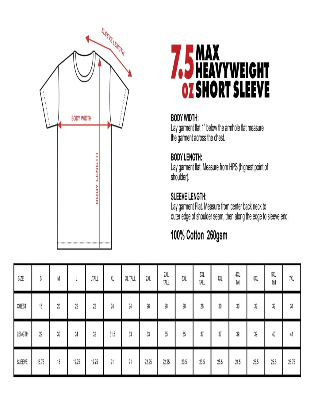 ShakaWear MaxHeavyweight T Shirt