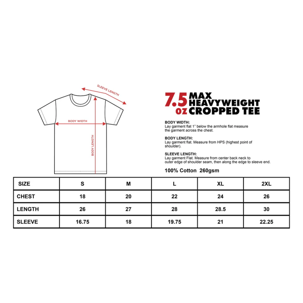 CROPPED ShakaWear MaxHeavyWeight