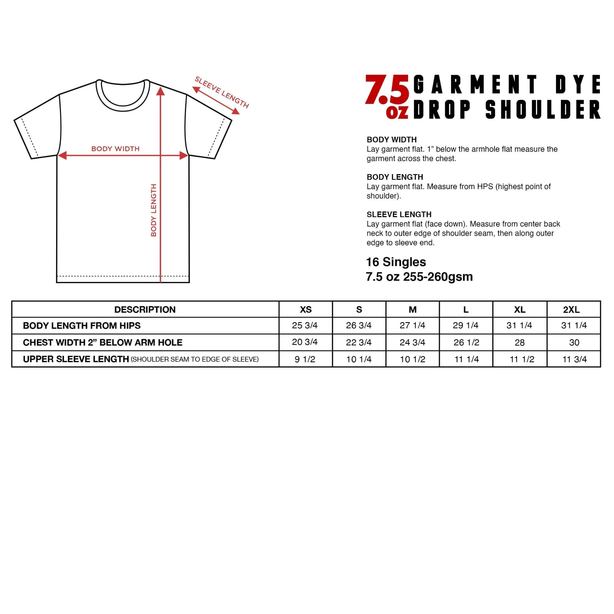 ShakaWear DropShoulder Garment Dyed