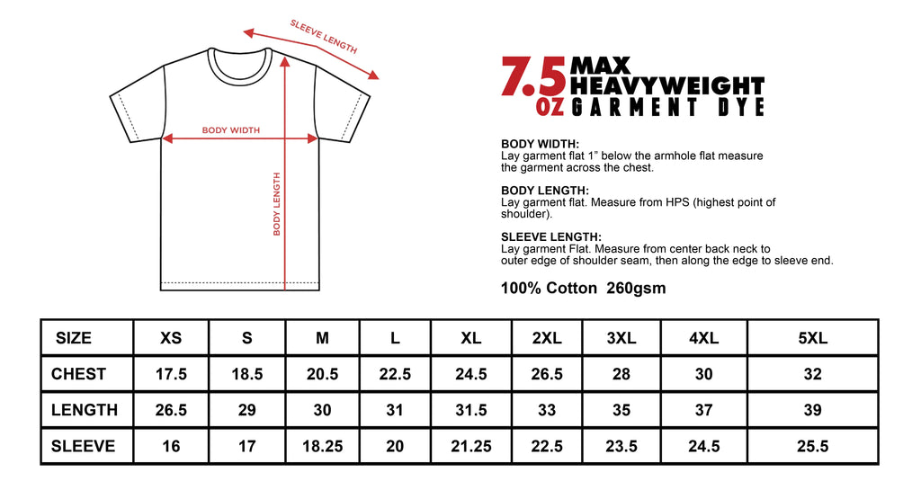 ShakaWear MaxHeavyWeight Garment Dyed