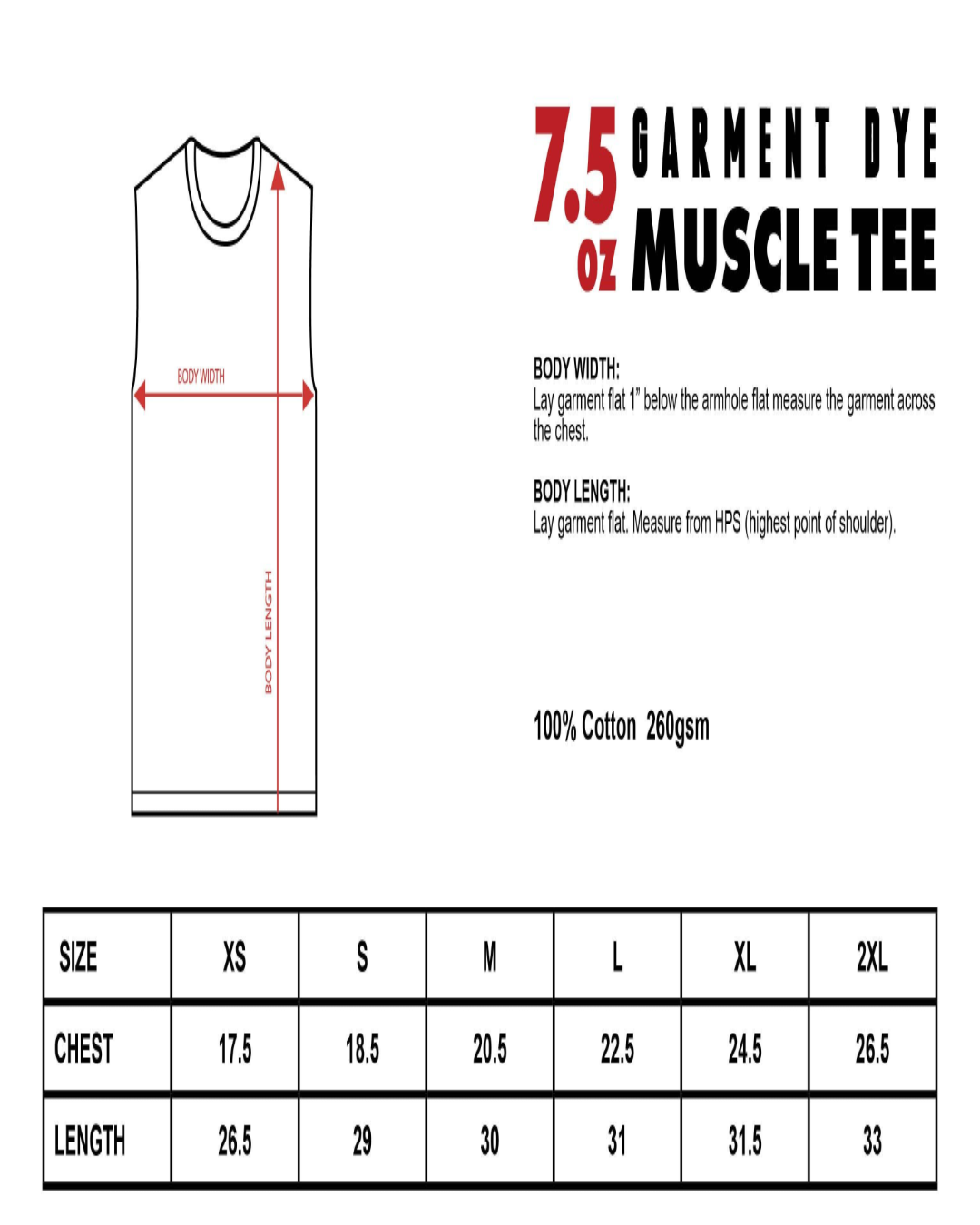 SW GD Muscle Tee
